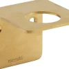 Meraki Badeværelsestilbehør>Vægophæng, Børstet messing, l:5,8 cm, b: 6,7 cm, h: