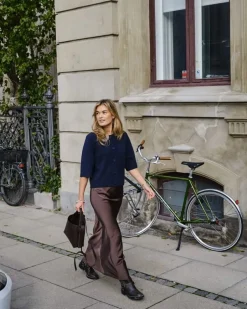 New Vicky Heavy Sateen Skirt Dame Nederdele