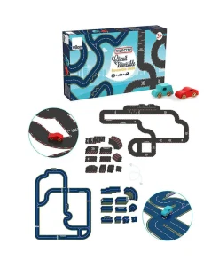 Outlet - ity vendbar racerbane 42 dele Børn Babylegetøj