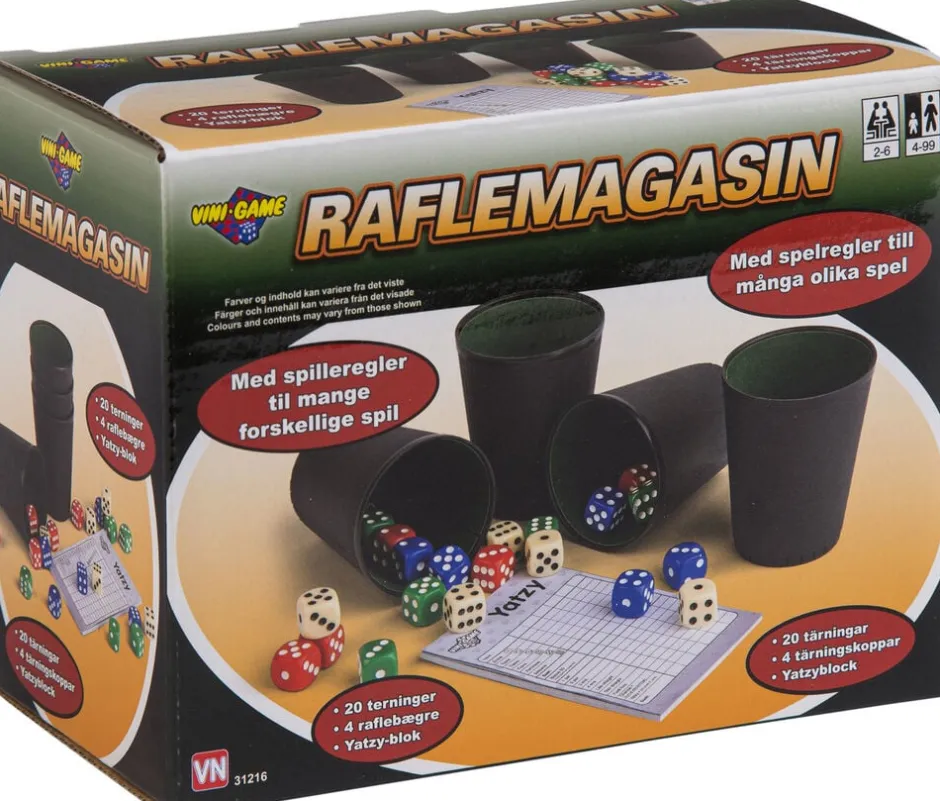 VINI 4 PERS. RAFLEMAGASIN-VINI GAME Clearance