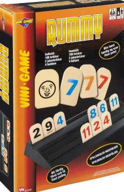 Clearance VINI RUMMY TIL 4 SPILLERE Børn Spil & Puslespil