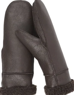 Dame Lovelies Handsker & Vanter>VINSON - MITTENS - DOUBLE FACED SHEARLING