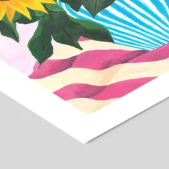 Hot VIOLETS PRINT HOUSE - Sunflowers Plakater & Rammer