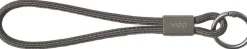 Dame Vipp Nøgleringe>320 Key strap, Tunnel, grey, 18 cm