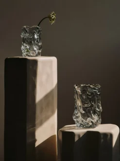 Ferm Living Vaser & Urtepotteskjulere>Virelle Vase - H18 - Clear