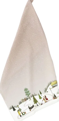 Viskestykke Vinter 70 x 50 cm Woodrose-Bastian Sale