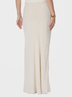 Dame Neo Noir Nederdele>Viso Linen Skirt