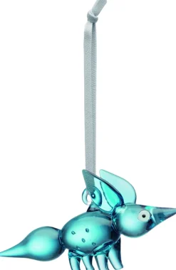 Iittala Juletræspynt>Vulpes orament stående 115mm blå