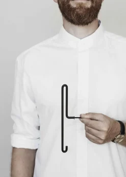 Moebe Knager & Knagerækker>Wall Hook Large Black