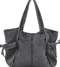 Washed Denima Laurel Bag Dame Shoppere