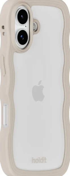 Online Wavy Case iPhone 17 Light /Transparent Dame Tech Covers