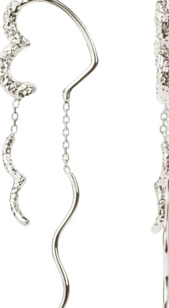 Dame Camille Brinch Jewellery Smykker|Smykker>Wavy Sparkly Heart Earlines