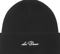 Les Deux Hatte & Huer>Wayne Embroidered Beanie