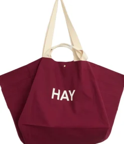 Dame Hay Rejse- & Sportstasker>Weekend Bag Organic-Large-Burgund