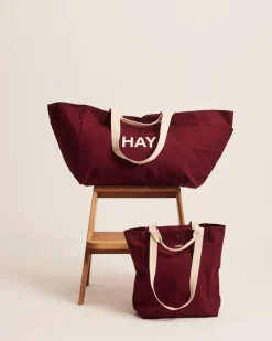 Dame Hay Rejse- & Sportstasker>Weekend Bag Organic-Large-Burgund