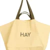 New Weekend Bag (Organic)-Large-Soft yellow Dame Rejse- & Sportstasker