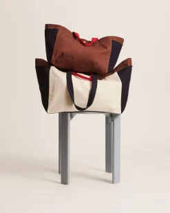 Dame Hay Rejse- & Sportstasker>Weekend Bag (Organic)-Medium-Cream multi