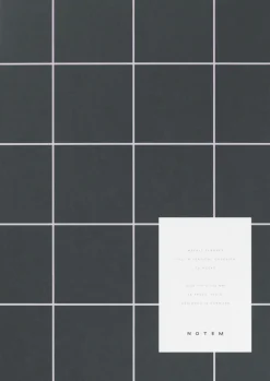 Notem Bøger|Kontorartikler>Weekly planner notesbog, mørk grøn