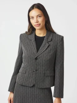 Hot Willa Mini Dot Blazer Dame Blazere & Veste