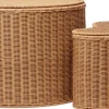 Børn Ferm Living Børneværelse>Willora Braided Storage - Set of 2 - Natural