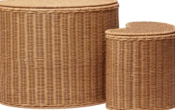 Børn Ferm Living Børneværelse>Willora Braided Storage - Set of 2 - Natural