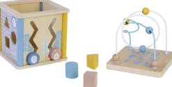 Best WOOD BEEZ AKTIVITY CUBE Børn Babylegetøj