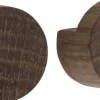Ekta Living Knager & Knagerækker>Wood knot, Smoked, 2 pcs