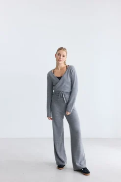 Outlet Wool Wrap Cardigan Keep Me Dame T-Shirts & Toppe