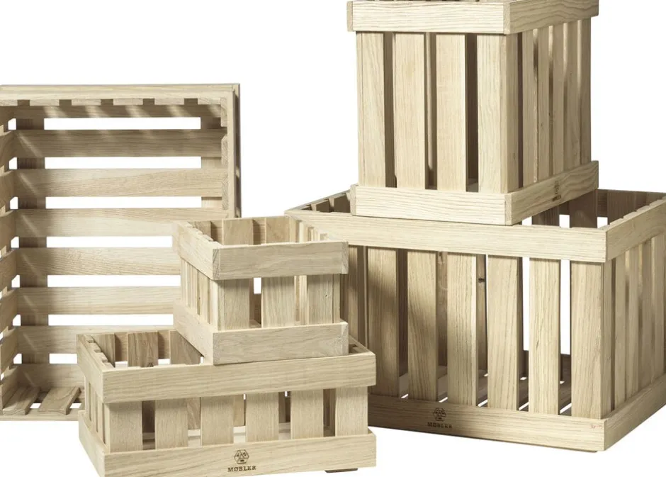 Børn FDB Møbler Madopbevaring>X1 - Æbletoft - Æblekasse