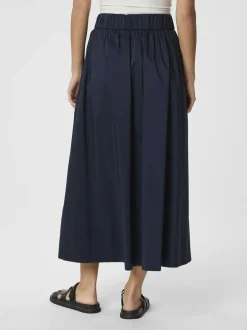 Discount Yara Long Poplin Skirt Dame Nederdele