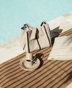 Online Yard Picnic Bag - Sand/Black Dame Strandtasker|Shoppere