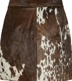 Online CAROLINE HW COW LEATHER SKIRT - Dame Nederdele