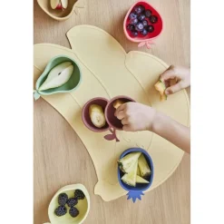 Yummy Ananas og Æble Snack Skål-OYOY MINI