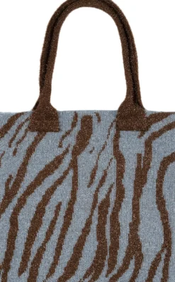 Zebra Glitter Bag-SUI AVA